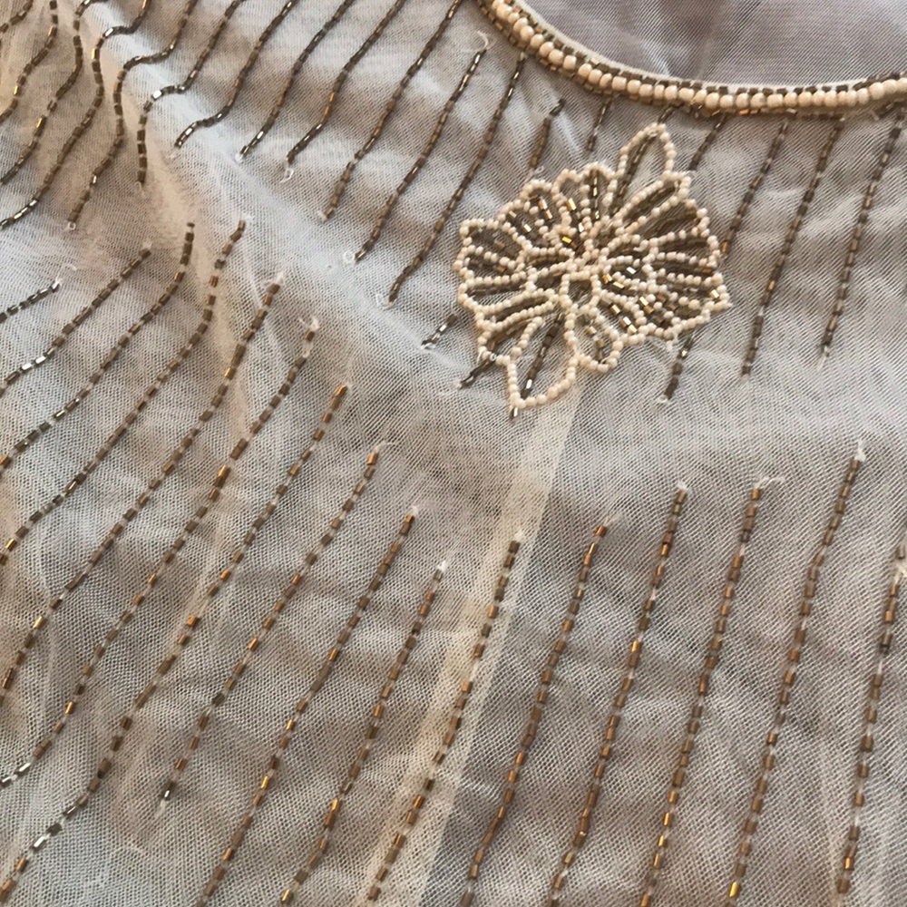 Beaded Net Top - Picture 2 of 3